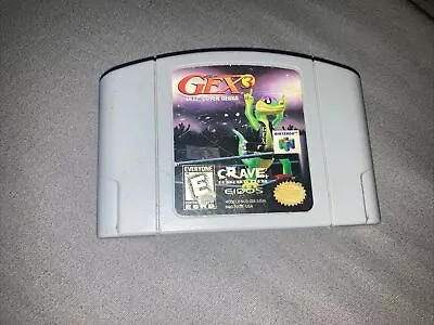 Gex 3: Deep Cover Gecko N64 (Nintendo 64) Authentic Tested • $14.98