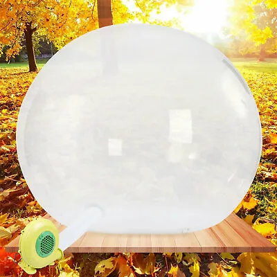 3M Inflatable Commercial Grade PVC Clear Eco Dome Camping Bubble Tent • $587.10