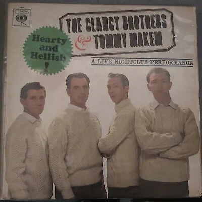 The Clancy Brothers & Tommy Makem – Hearty And Hellish (62020) 1962 (LP) • $2.47