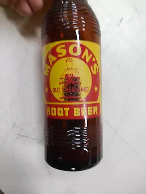 Masons Root Beer Soda Pop Bottle 10 Oz • $5