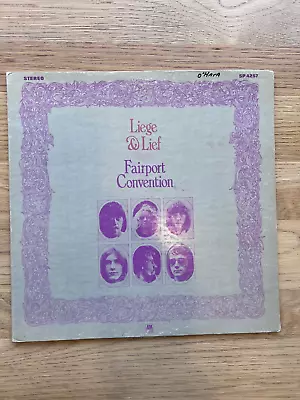 Fairport Convention - Liege & Lief US LP (freak Folk Denny Anne Fry  Strawbs) • £22