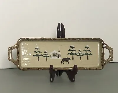 Sonoma Life Style Lodge Moose Tree Serving Tray Log Cabin Rustic Kitchen Perfect • $18.90