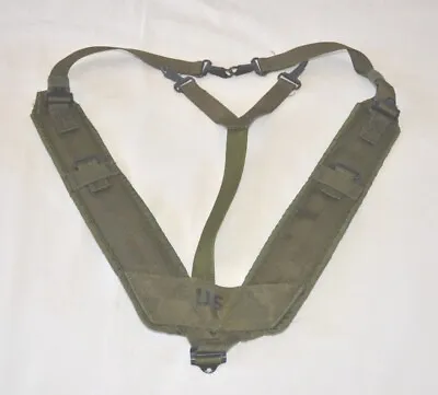 US Military Army Individual Equipment Belt Suspenders LC-1 LC2 • $10