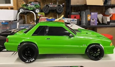 Traxxas Mustang Fastback Drag Slash LCG Conversion NO RESERVE Arrma Losi Team • $212.50