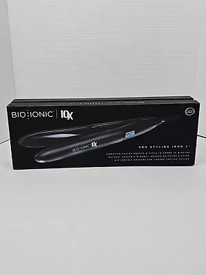 Bio Ionic 10X Professional Hair Styling Iron 1  Vibrating Plates  - NEW • $120