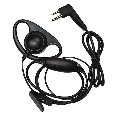 HQRP D Shape Earpiece Headset PTT For Motorola CLS1110 CLS1410 CLS1413 CLS1450 • $6.95