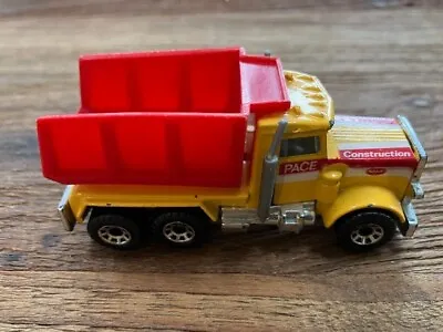 Vintage Matchbox Peterbilt Tipper Truck Yellow / Red 1981 Unboxed • £7