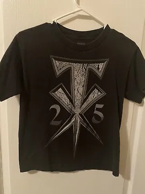 Kids Size Undertaker 25 Years WWE WWF Legend Official Shirt Size Youth Medium • £9.50