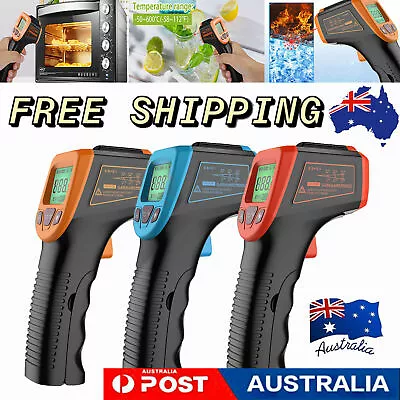 Laser Infrared Thermometer Non-Contact Digital Temperature Gun Pizza BBQ Hot • $21.70