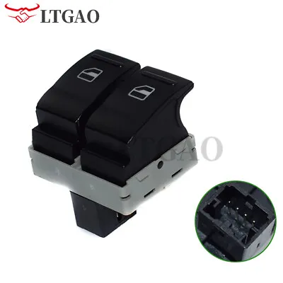 Car Electric Window Regulator Switch Button 7E0959855A For VW Transporter T5 T6 • £8.99