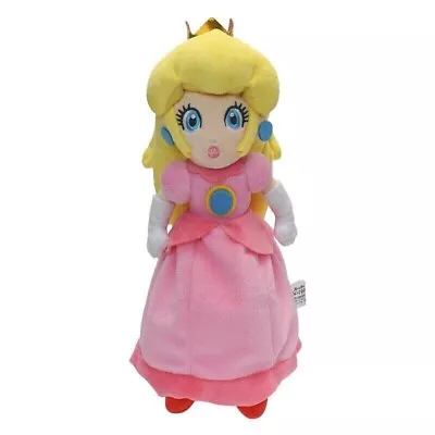 Princess Peach 10  Koopa  Super Mario Bro Figure Stuffed Animal Plush Toy Doll • $12.98