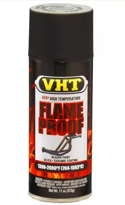 High Heat Temp Coating Flat Black Matte For Exhaust Header Engine Caliper Paint. • $25.35