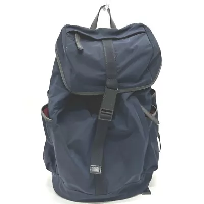 BURBERRY Backpack  Backpack Nylon / Leather Navy • $808.50