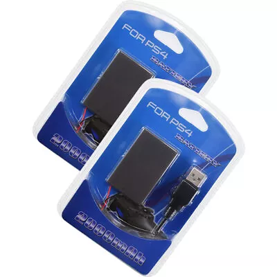 $20.45 • Buy 2x LIP1522 Battery For PS4 Dual Shock 4 Cuh-zct1u Cuh-zct1e Wireless Controller