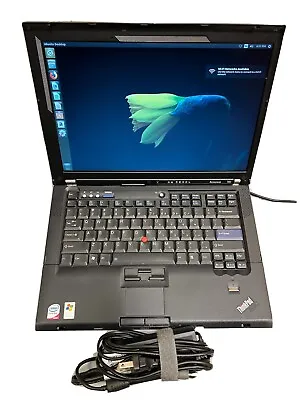 Lenovo T61 Laptop 14  Intel Core 2 Duo 2.0GHz 2GB RAM 160GB HDD WIFI LINUX  • $119