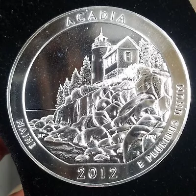 2012 5 Oz Silver America The Beautiful Acadia National Park • $225