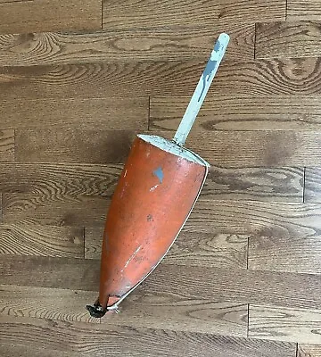 Vintage Wooden Lobster Trap Buoy - 26” • $57