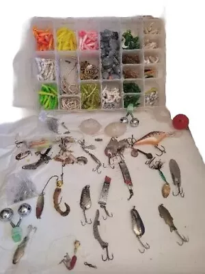 Big Lot Of FISHING LURES  & ACCESSORIES  • $56.55