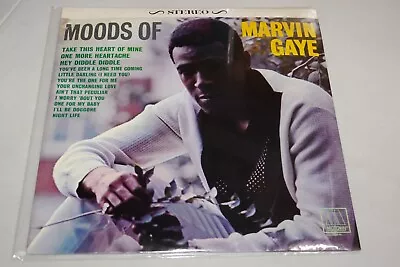 SEALED Moods Of MARVIN GAYE Motown Stereo 5296 ML - 1983 Reissue LP - Soul/R&B • $9.99