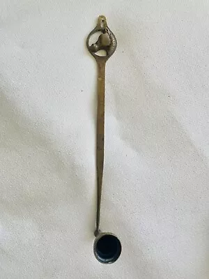 Brass  Candle Snuffer  Horse Head Top  Handle Vintage • $19