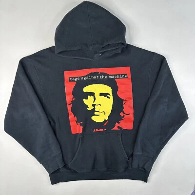 $41.39 • Buy 1997 90s RAGE AGAINST THE MACHINE Hoodie Classic Black Unisex S-5XL NE2094