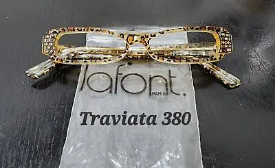 Jean Lafont Women's Eyeglasses Traviata 380 Panther  France 50[]14 142 • $59.99