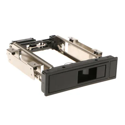 5.25  Internal SATA Mobile Rack Enclosure For 3.5  SSD/HDD Hot-swap Dock Caddy • £19.54