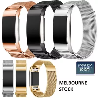 Small/ Large Stainless Milanese Steel  Wristband Strap For Fitbit Charge 2 Band • $7.99