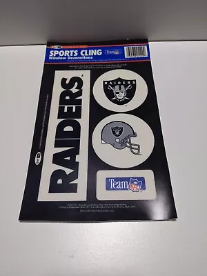 NFL Oakland Raiders Sports Clings Window Decorations • $8