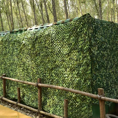 3mx5m Camo Net Hunting Shooting Camouflage Hide Army Camping Woodland Netting UK • £15.89