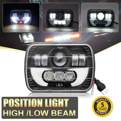 $29.99 • Buy For Toyota Pickup 1982-1995 Hardbody Truck 5x7  7x6  LED Headlight H4 Hi-Lo Beam