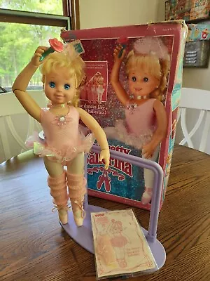 My Pretty Ballerina Dancing Doll In Box TYCO 1990 – WORKS!!!     #48B • $79.85