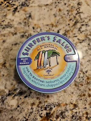  New-large 4 Oz.size  Surfer's Salve Tin *not Only For Surfer's-many Uses  • $22.50