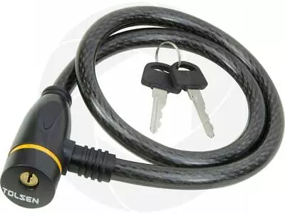 Cycling Cable Anti-Theft Bike Bicycle Scooter Stroller Wire Safety Lock 2 Keys • $10.29