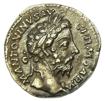 Marcus Aurelius AR Denarius Silver Roman Coin 139-161 AD - Good VF / XF (EF) • $365.75