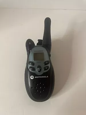 Motorola Talkabout T5000 Two Way Radio With Clip (One) No Charger • $8.49