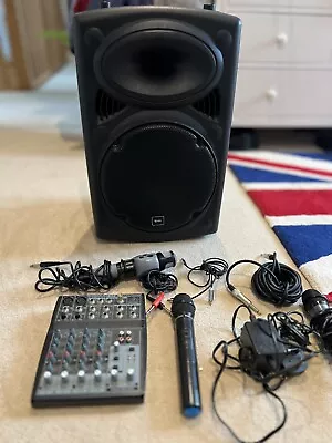 QTX 12 PA Speaker + Bundle Of Accessories • £139