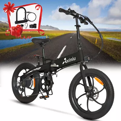 20  E-Bike 850W 36V 28Mph Fat Tire Electric Folding Bike City Bicycle For Adults • $584.99