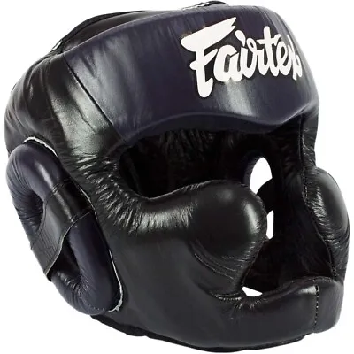 Fairtex Diagonal Vision Lace Up Head Guard • $158.99