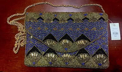 Francesca'sbeaded Clutch Bag With Chain Handle • £9.65