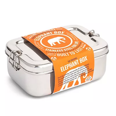 £34.95 • Buy Stainless Steel Lunch Box, 2ltr. Tough Lunch Box. Tiffin. Metal Lunch Box.
