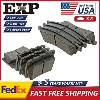 Front & Rear Brake Ceramic Pads For 2005 2006 2007 - 2012 Acura Rl P-1091 P-1090 • $44.99