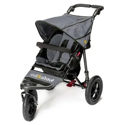 £299 • Buy Out N About Nipper 360 V4 (Steel Grey) Baby Pushchair, RRP £479