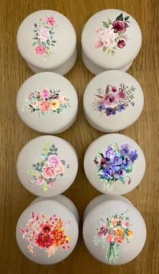 £3.60 • Buy Flower Drawer Knobs-Dresser Handles-Furniture Pulls-Bedroom-Dining Room-Floral