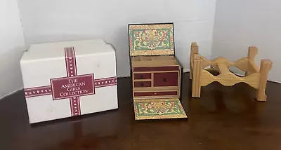 Rare & Retired American Girl Doll Josefina Writing Desk / Wooden Stand & Box • $210