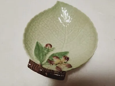 Carlton Ware Green Sweet Dish Primula -   Made In England • $40