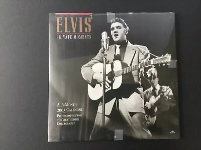 Elvis Presley Private Moments 2003 Wall Calendar-great Pictures For Framing • $2.99