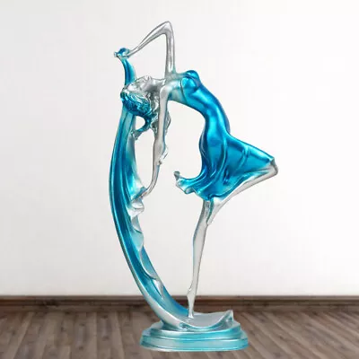 Resin Ornament Ballet Dancer Sculpture Resin Ballet Figurines • £37.65