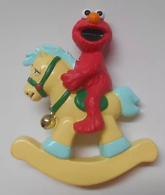 Kurt Adler Sesame Street 2012 Elmo On Rocking Horse Christmas Ornament • $10