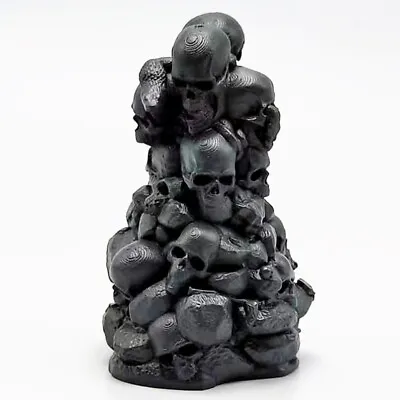 Pile Of Skulls Mountain Ornament Mold Plaster Gypsum Wax Figurine Silicone Mould • $20.89